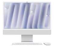 APPLE AiO računalo iMac 24 / Apple M4, 24", 4480 x 2520, 16 GB, 256 GB SSD, macOS, srebrna